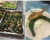 天津高校飯堂再現奇葩菜　整條青瓜炒大蔥